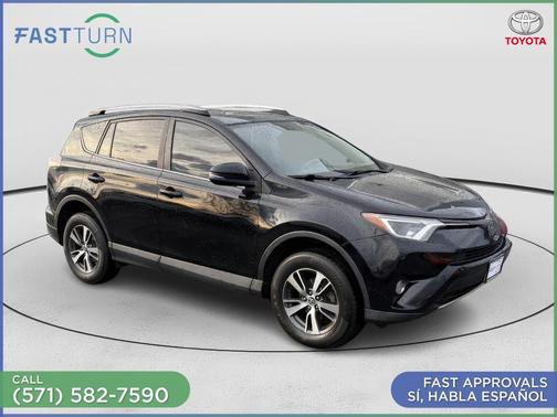 Black 2018 Toyota RAV4 XLE