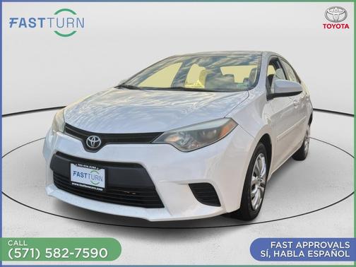 Super White 2014 Toyota Corolla LE Plus