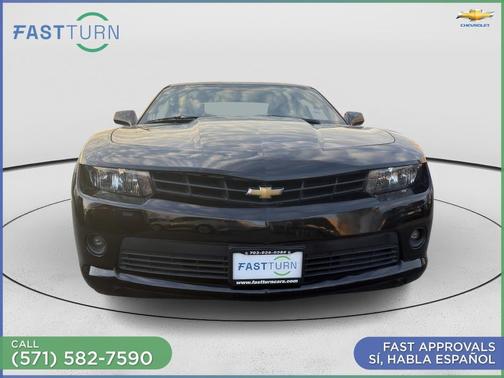 Black 2015 Chevrolet Camaro 1LT