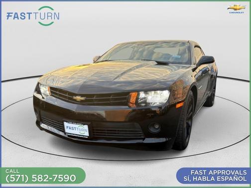 Black 2015 Chevrolet Camaro 1LT