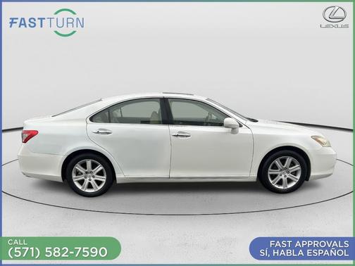 White 2008 Lexus ES 350 Base