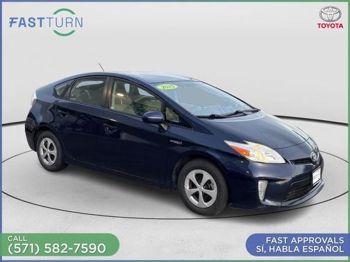 Nautical Blue Metallic 2015 Toyota Prius Two
