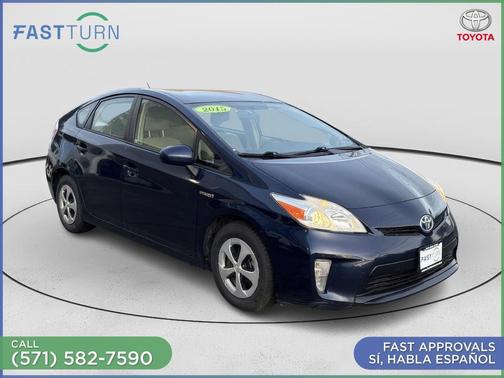 Nautical Blue Metallic 2015 Toyota Prius Two