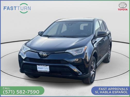 Black 2017 Toyota RAV4 LE