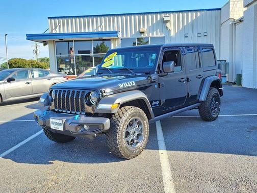 Black Clearcoat 2023 Jeep Wrangler 4xe Willys