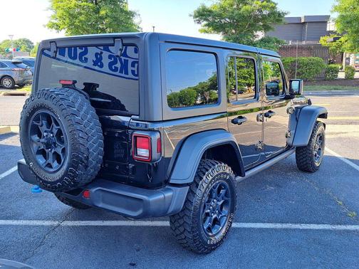 Black Clearcoat 2023 Jeep Wrangler 4xe Willys