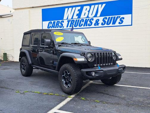 Black Clearcoat 2023 Jeep Wrangler 4xe Rubicon