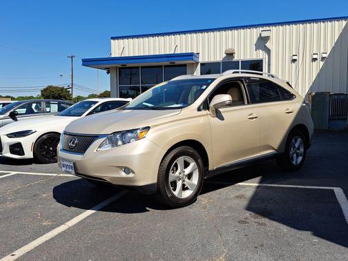 Satin Cashmere Metallic 2011 Lexus RX 350 Base