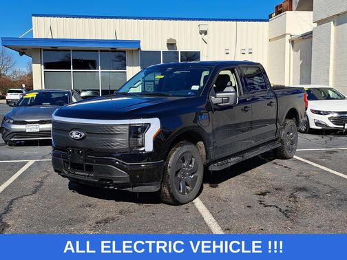 AGATE BLACK METALLIC 2025 Ford F-150 Lightning Flash