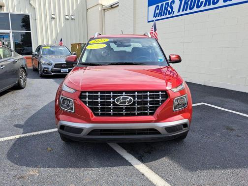 Ultimate Red 2025 Hyundai VENUE SEL