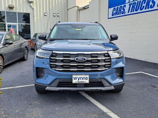 Vapor Blue Metallic 2026 Ford Explorer Active