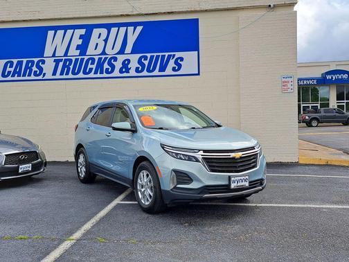 Seaglass Blue Metallic 2022 Chevrolet Equinox 1LT