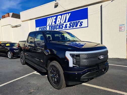 ANTIMATTER BLUE METALLIC 2025 Ford F-150 Lightning Flash