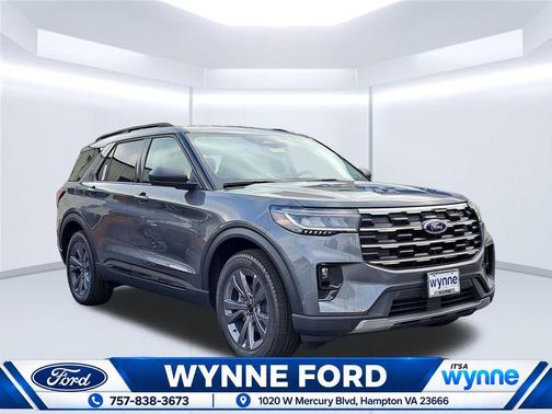 Carbonized Gray Metallic 2026 Ford Explorer Active