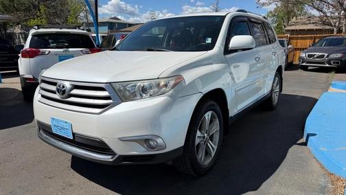 Blizzard Pearl 2013 Toyota Highlander Limited