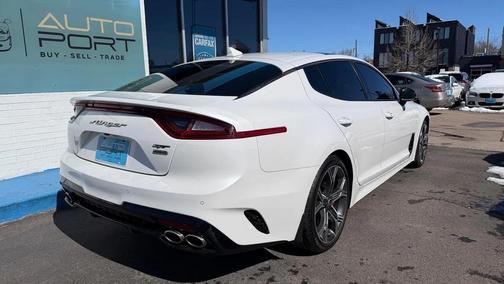 Snow White Pearl 2020 Kia Stinger GT2