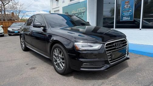 Black 2016 Audi A4 2.0T Premium Plus