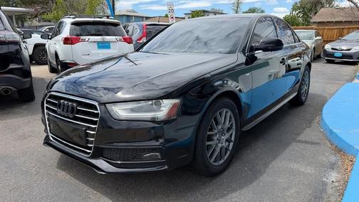 Black 2016 Audi A4 2.0T Premium Plus
