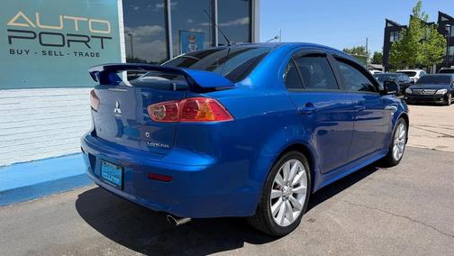 Octane Blue Pearl 2009 Mitsubishi Lancer GTS