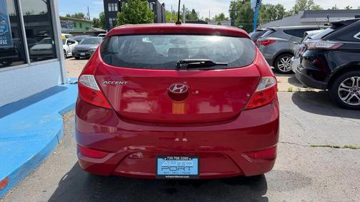 Boston Red Metallic 2013 Hyundai Accent GS