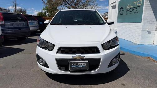 White 2014 Chevrolet Sonic LTZ