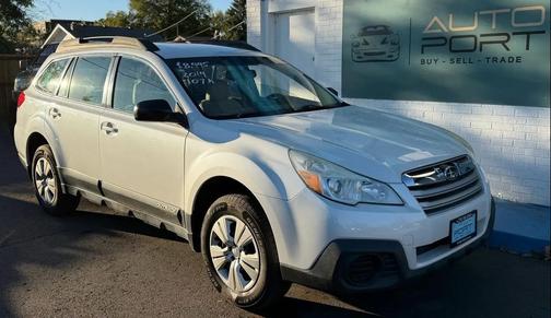 Satin White Pearl 2014 Subaru Outback 2.5i