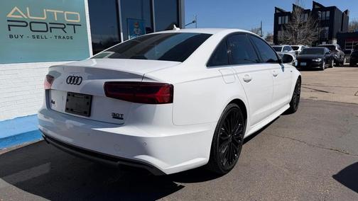 White 2016 Audi A6 3.0T Premium Plus