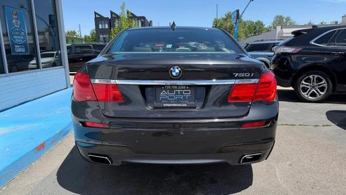 Black 2012 BMW 750 i xDrive