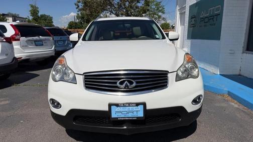 White 2012 INFINITI EX35 Journey