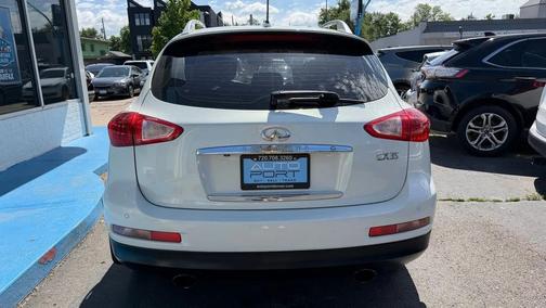 White 2012 INFINITI EX35 Journey