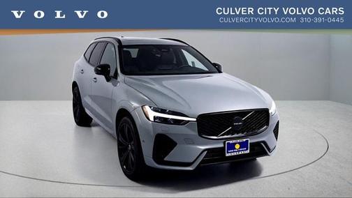 Gray Metallic 2026 Volvo XC60 Plug-In Hybrid T8 Ultra Black Edition SUV