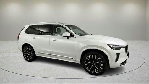Crystal White Pearl 2026 Volvo XC90 Plug-In Hybrid T8 Plus 7-Seater