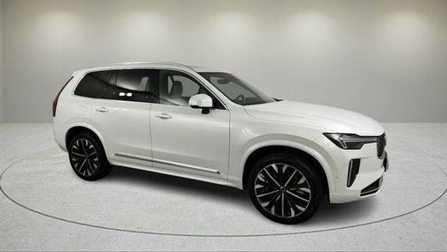 Crystal White Pearl 2026 Volvo XC90 Plug-In Hybrid T8 Plus 7-Seater