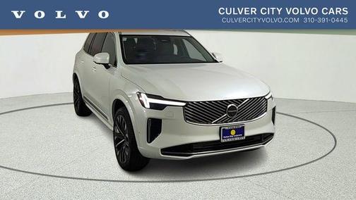 Crystal White Pearl 2026 Volvo XC90 Plug-In Hybrid T8 Plus 7-Seater