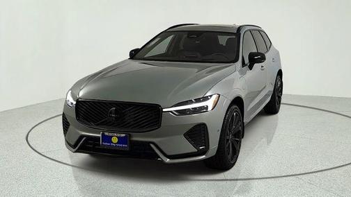 Gray Metallic 2026 Volvo XC60 Plug-In Hybrid T8 Ultra Black Edition