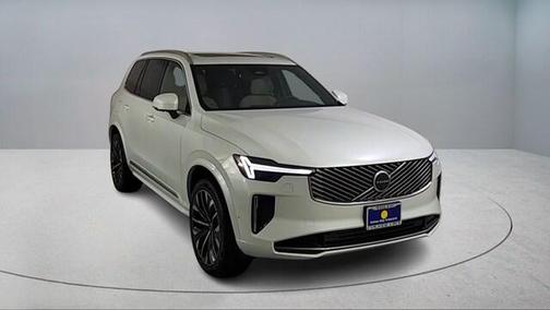Crystal White Pearl 2026 Volvo XC90 Plug-In Hybrid T8 Plus 7-Seater