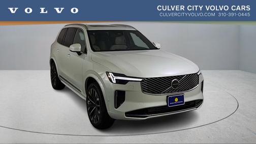 Crystal White Pearl 2026 Volvo XC90 Plug-In Hybrid T8 Plus 7-Seater