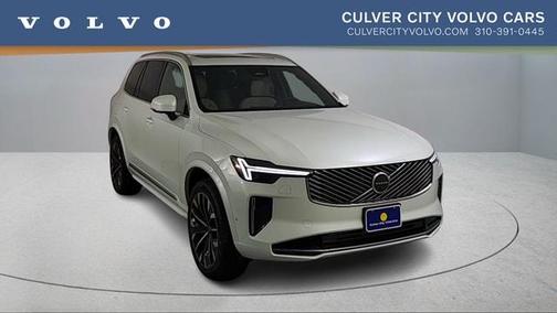 Crystal White Pearl 2026 Volvo XC90 Plug-In Hybrid T8 Plus 7-Seater