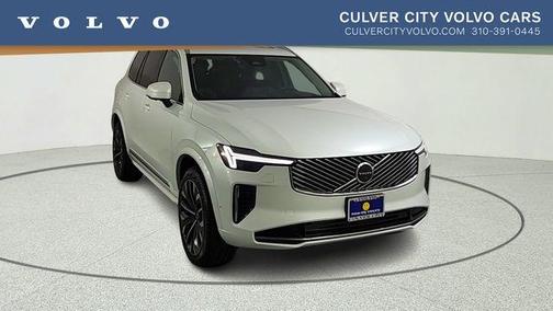 Crystal White Pearl 2026 Volvo XC90 Plug-In Hybrid T8 Ultra 7-Seater