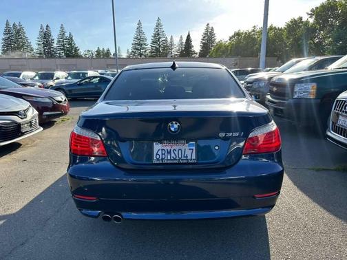 Blue 2008 BMW 535 535i 4dr Sedan Luxury