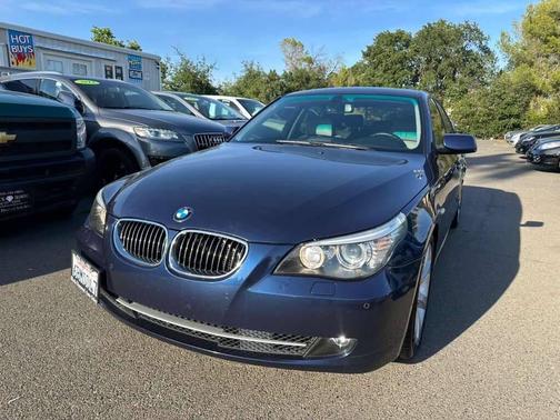 Blue 2008 BMW 535 535i 4dr Sedan Luxury