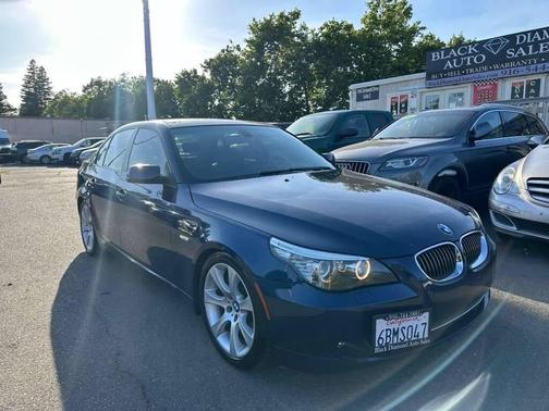 Blue 2008 BMW 535 535i 4dr Sedan Luxury