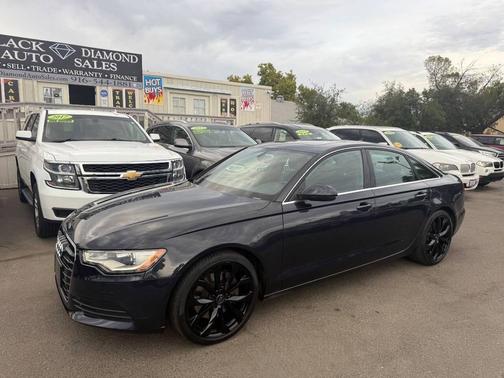 Black 2014 Audi A6 3.0 TDI Premium Plus