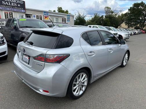 Silver 2012 Lexus CT 200h Premium