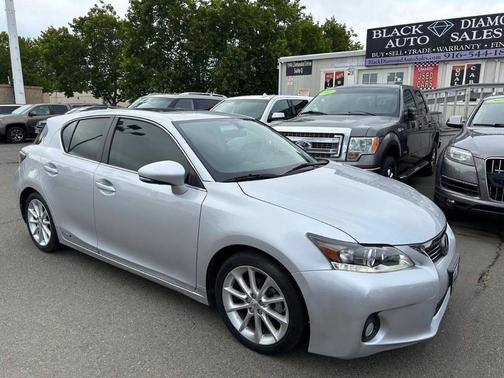 Silver 2012 Lexus CT 200h Premium