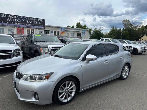 Silver 2012 Lexus CT 200h Premium