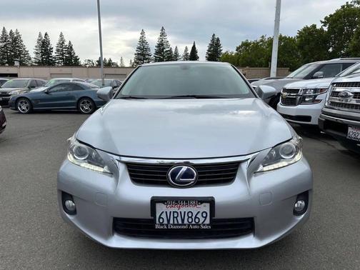 Silver 2012 Lexus CT 200h Premium