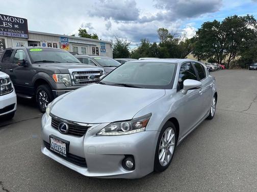 Silver 2012 Lexus CT 200h Premium