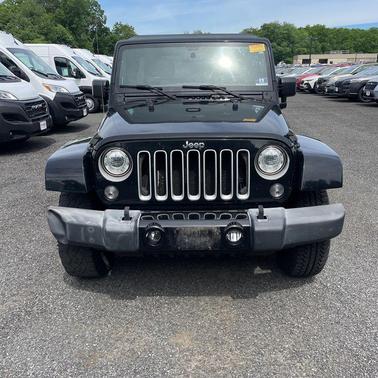 Black Clearcoat 2017 Jeep Wrangler Unlimited Sahara