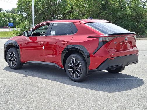 Supersonic Red 2026 Toyota bZ XLE Plus
